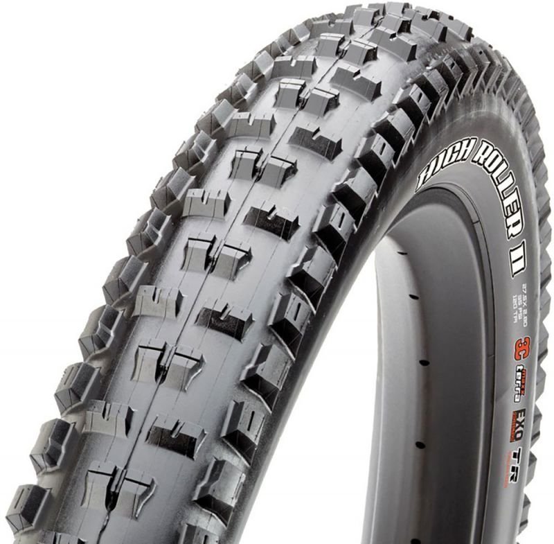 Maxxis-HighRoller-II-275x300-TR-EXO-3C-MaxxTerra-120-Faltreifen.jpg Maxxis HighRoller II+ 27,5x3,00" TR EXO 3C MaxxTerra 120 Faltreifen – Bild 1